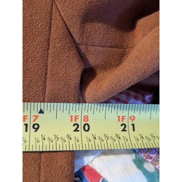 Adolph Shuman for Lilli Ann Vintage Brown Ultra Suede Women's Blazer - Picture 5 of 12